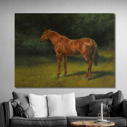 L'Oseille Rouge Rosa Bonheur rbn30 quadro stampato su tela