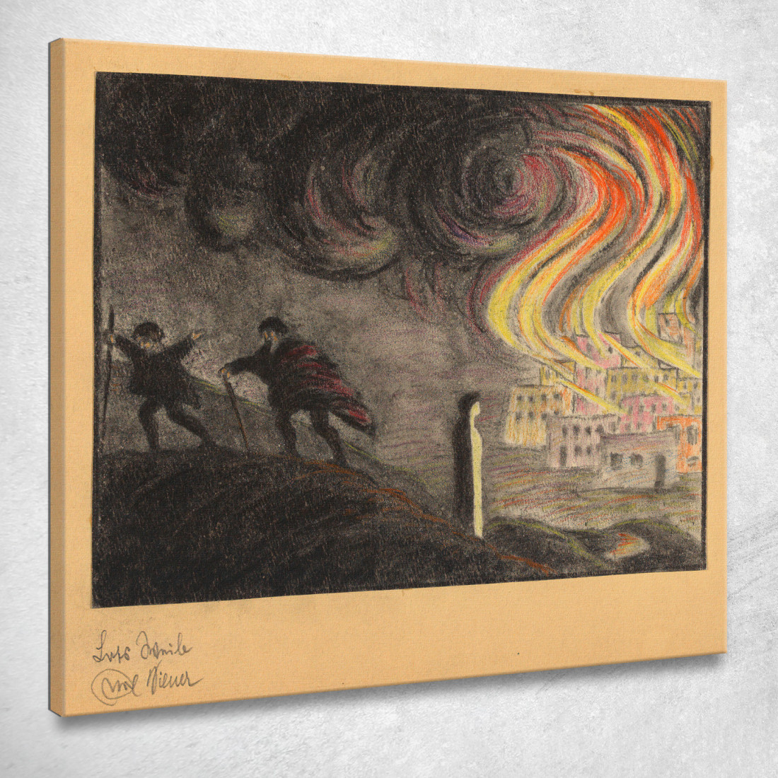Molto Weib Karl Wiener kwn321 quadro stampato su tela Molto Weib Karl Wiener kwn321 quadro stampato su tela