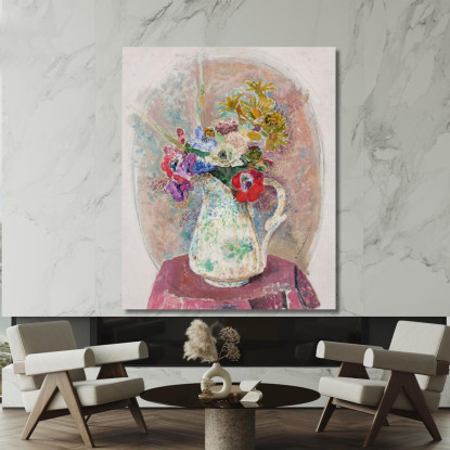 Anemoni Zygmunt Waliszewski zwl1 quadro stampato su tela