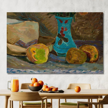 Vaso Di Fiori Blu Zygmunt Waliszewski zwl5 quadro stampato su tela