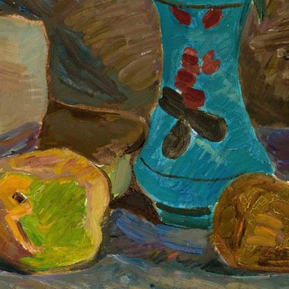 Vaso Di Fiori Blu Zygmunt Waliszewski zwl5 quadro stampato su tela