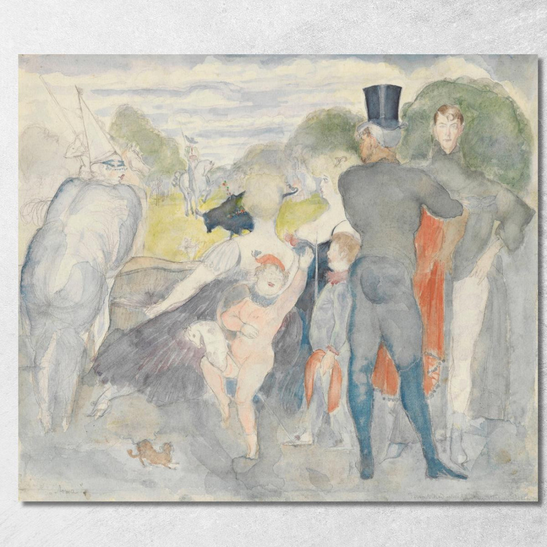 Stand I Con Autoritratto Zygmunt Waliszewski zwl6 quadro stampato su tela Stand I Con Autoritratto Zygmunt Waliszewski zwl6 quadro stampato su tela