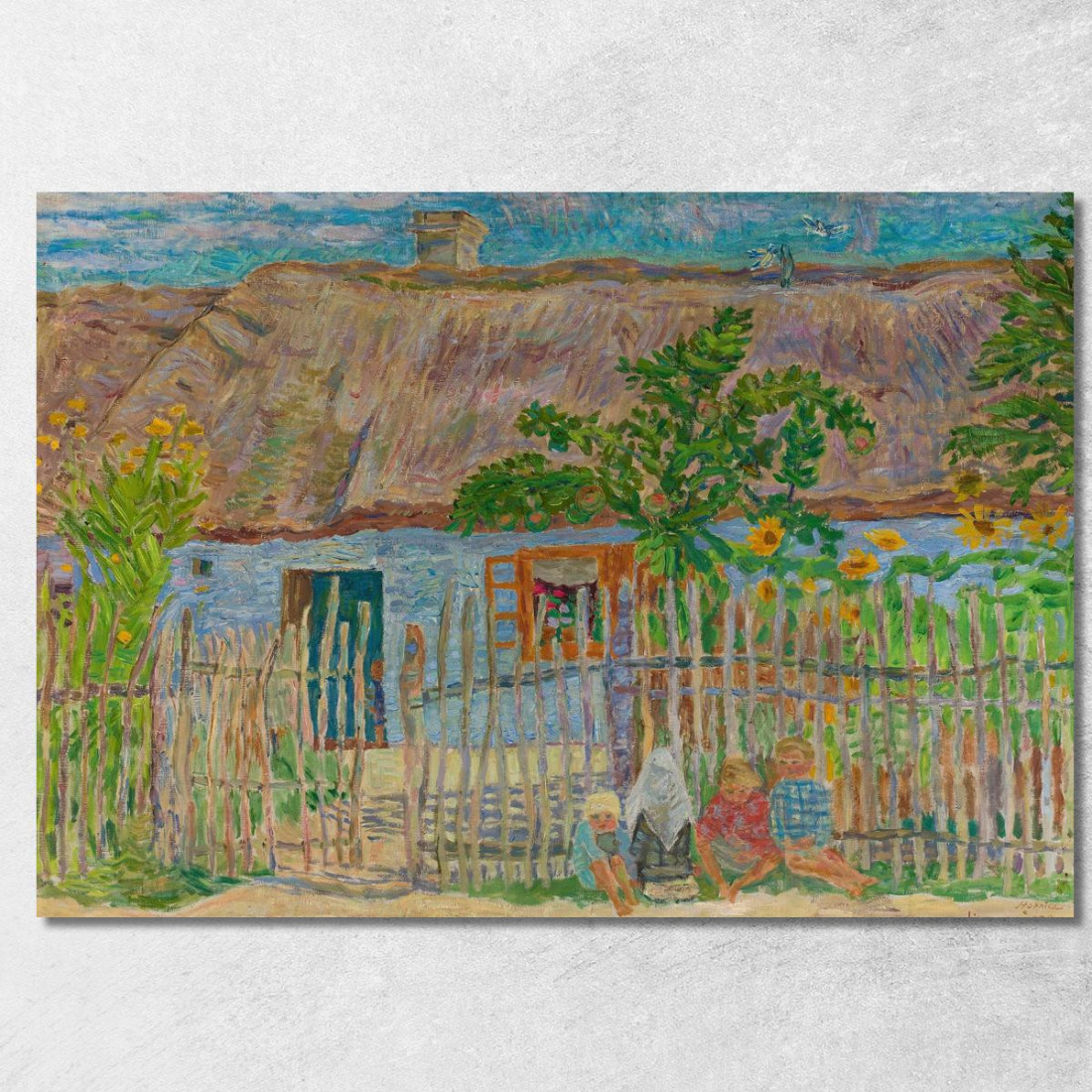 Casetta Zygmunt Waliszewski zwl9 quadro stampato su tela Casetta Zygmunt Waliszewski zwl9 quadro stampato su tela