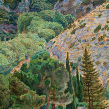 Paesaggio Da Angles Zygmunt Waliszewski zwl23 quadro stampato su tela