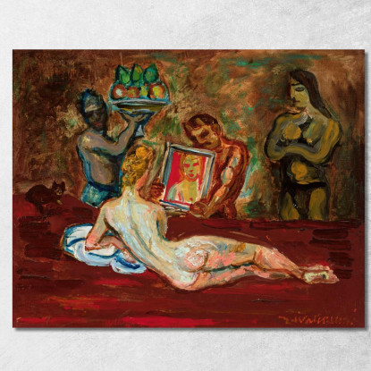Specchietto Specchietto Delle Mie Brame Zygmunt Waliszewski zwl26 quadro stampato su tela