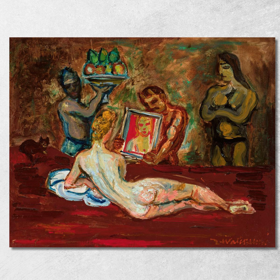 Specchietto Specchietto Delle Mie Brame Zygmunt Waliszewski zwl26 quadro stampato su tela