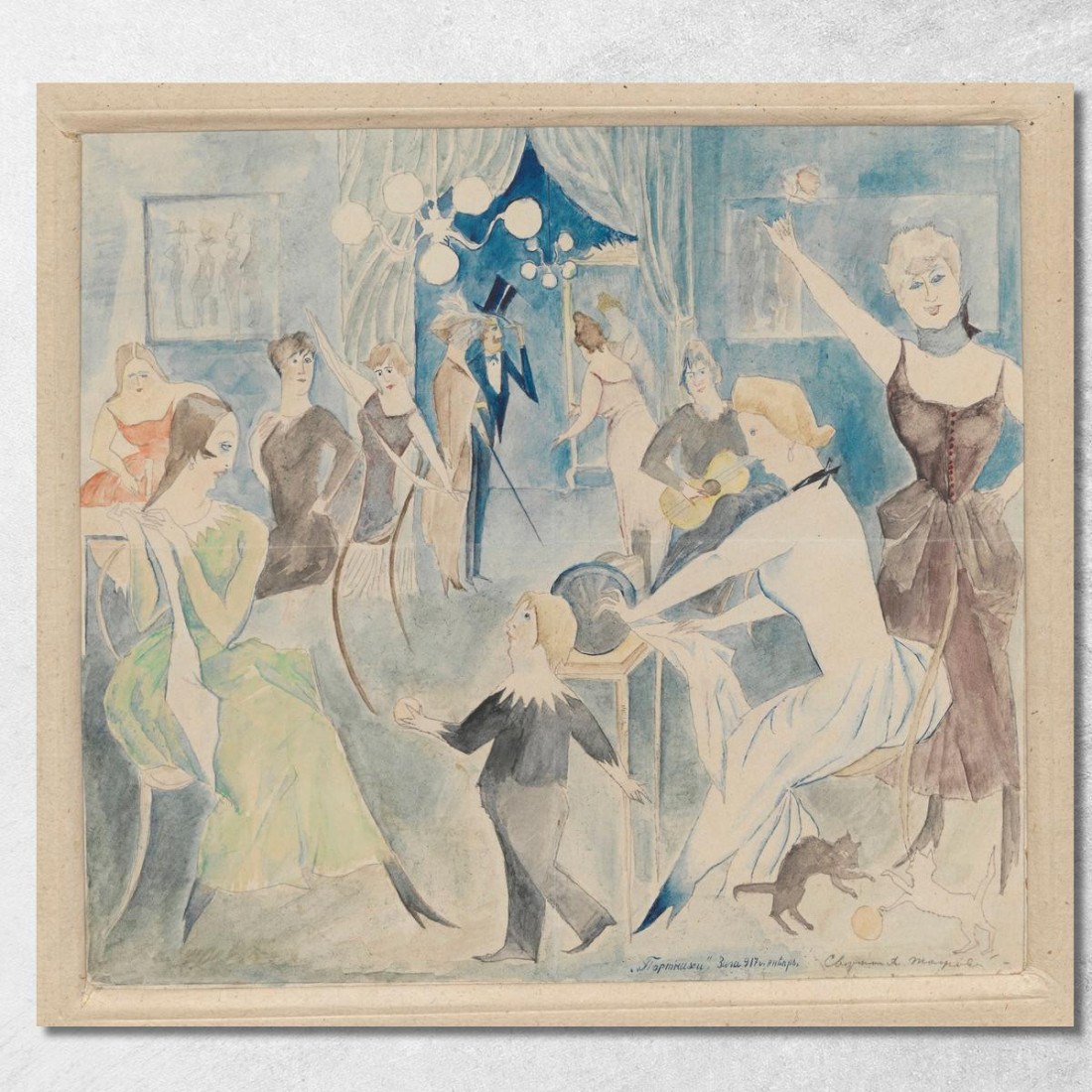 Sartine Zygmunt Waliszewski zwl38 quadro stampato su tela Sartine Zygmunt Waliszewski zwl38 quadro stampato su tela