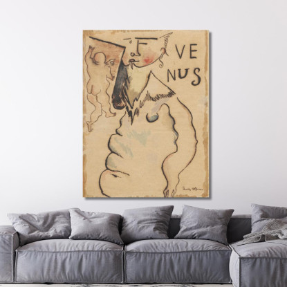 Venere Zygmunt Waliszewski zwl55 quadro stampato su tela