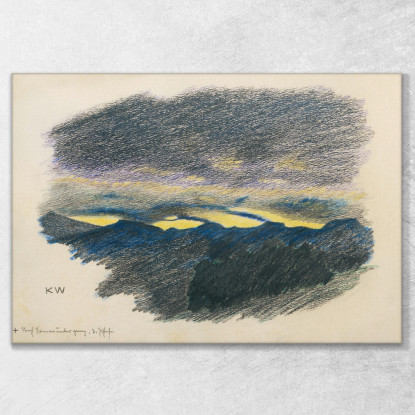 Studi Sulla Natura 42 Karl Wiener kwn392 quadro stampato su tela