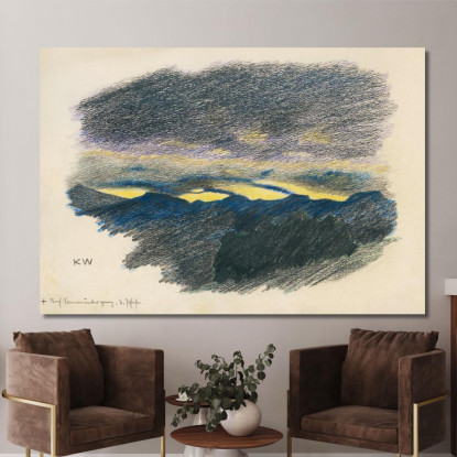 Studi Sulla Natura 42 Karl Wiener kwn392 quadro stampato su tela