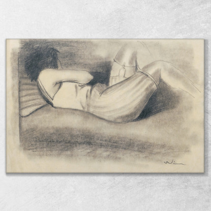 Senza Titolo 16 Karl Wiener kwn436 quadro stampato su tela