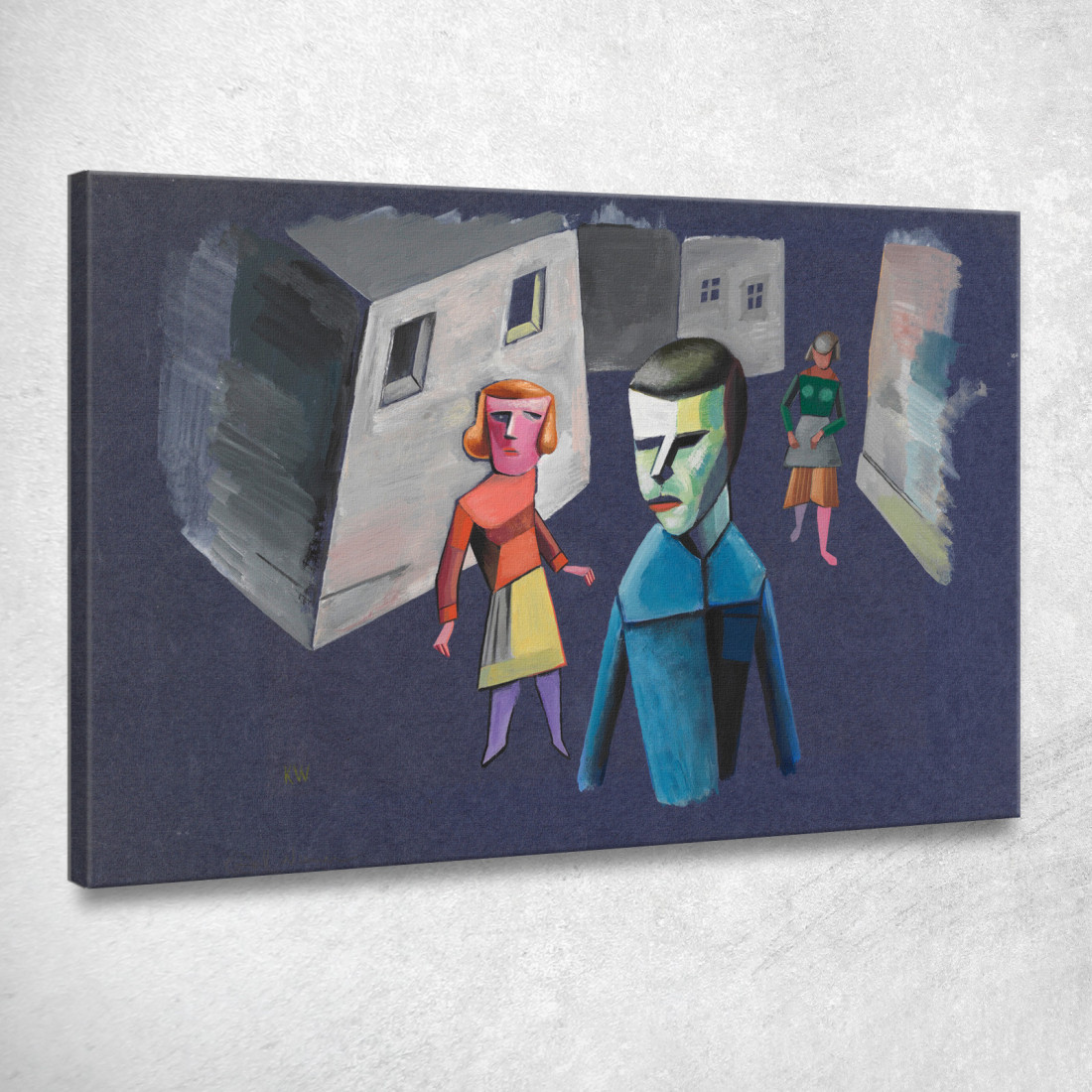 Studio Di Figura Senza Titolo Ii Karl Wiener kwn502 quadro stampato su tela Studio Di Figura Senza Titolo Ii Karl Wiener kwn502 quadro stampato su tela