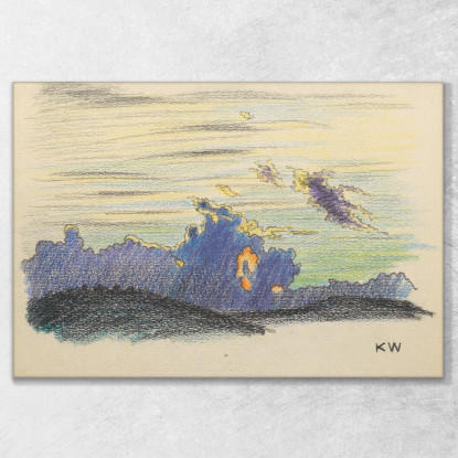 Studio Sulla Natura Senza Titolo 2 Karl Wiener kwn568 quadro stampato su tela