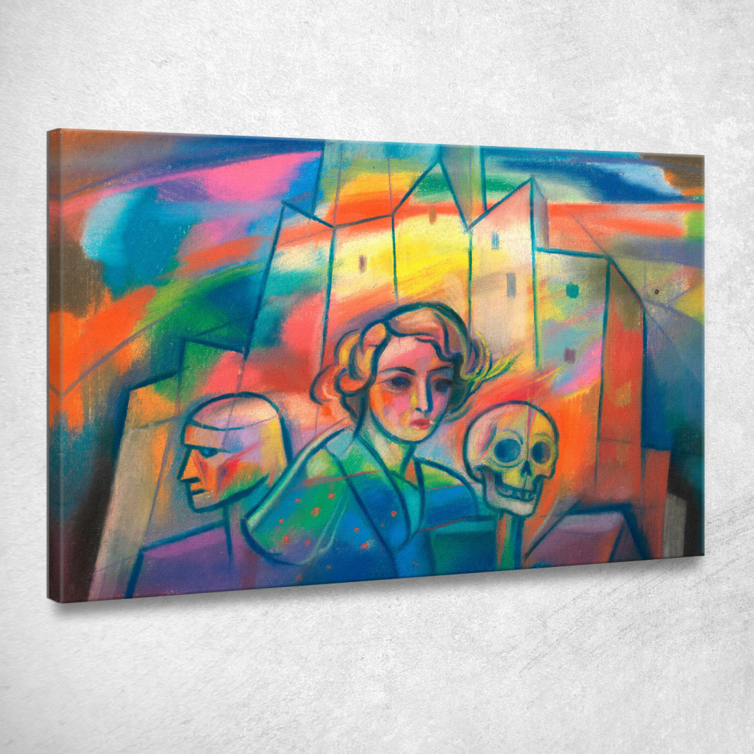 Senza Titolo Vi Karl Wiener kwn601 quadro stampato su tela Senza Titolo Vi Karl Wiener kwn601 quadro stampato su tela