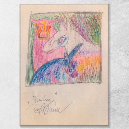 Sogno 2 Karl Wiener kwn698 quadro stampato su tela