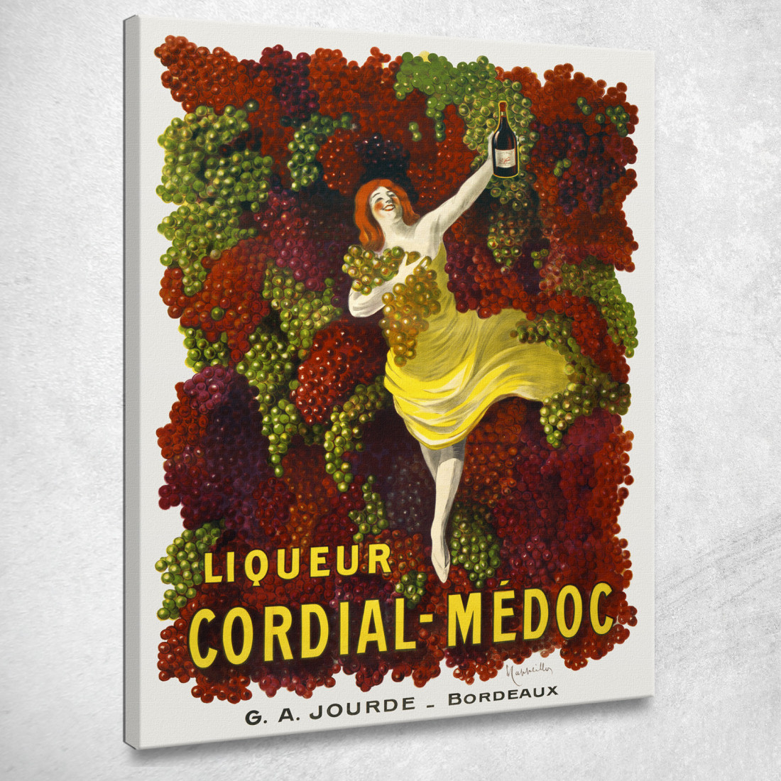 Liquore Cordial-Médoc Leonetto Cappiello lcp74 quadro stampato su tela Liquore Cordial-Médoc Leonetto Cappiello lcp74 quadro stampato su tela