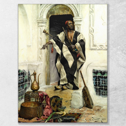 The Della L Cairo Ludwig Deutsch ldt26 quadro stampato su tela