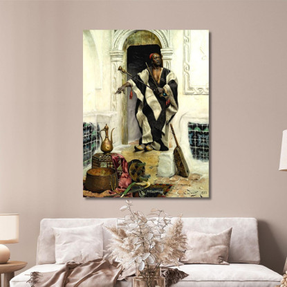 The Della L Cairo Ludwig Deutsch ldt26 quadro stampato su tela