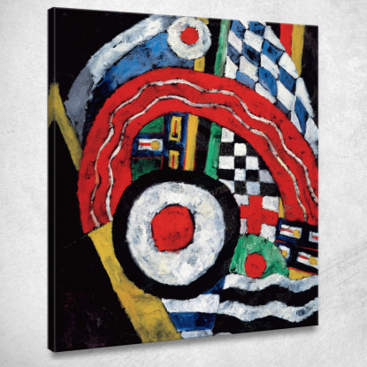 Dipinto N. 46  Marsden Hartley mhr23 quadro stampato su tela