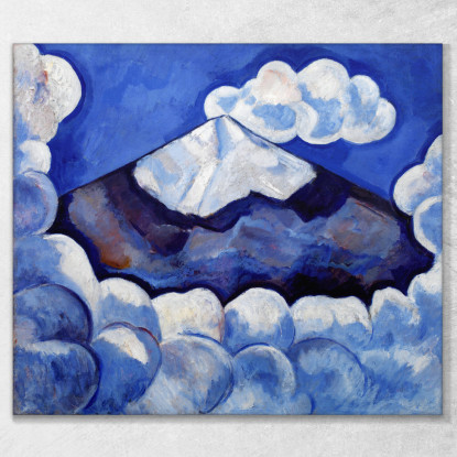 Popocatepetl Mattina Vivace Messico Marsden Hartley mhr27 quadro stampato su tela