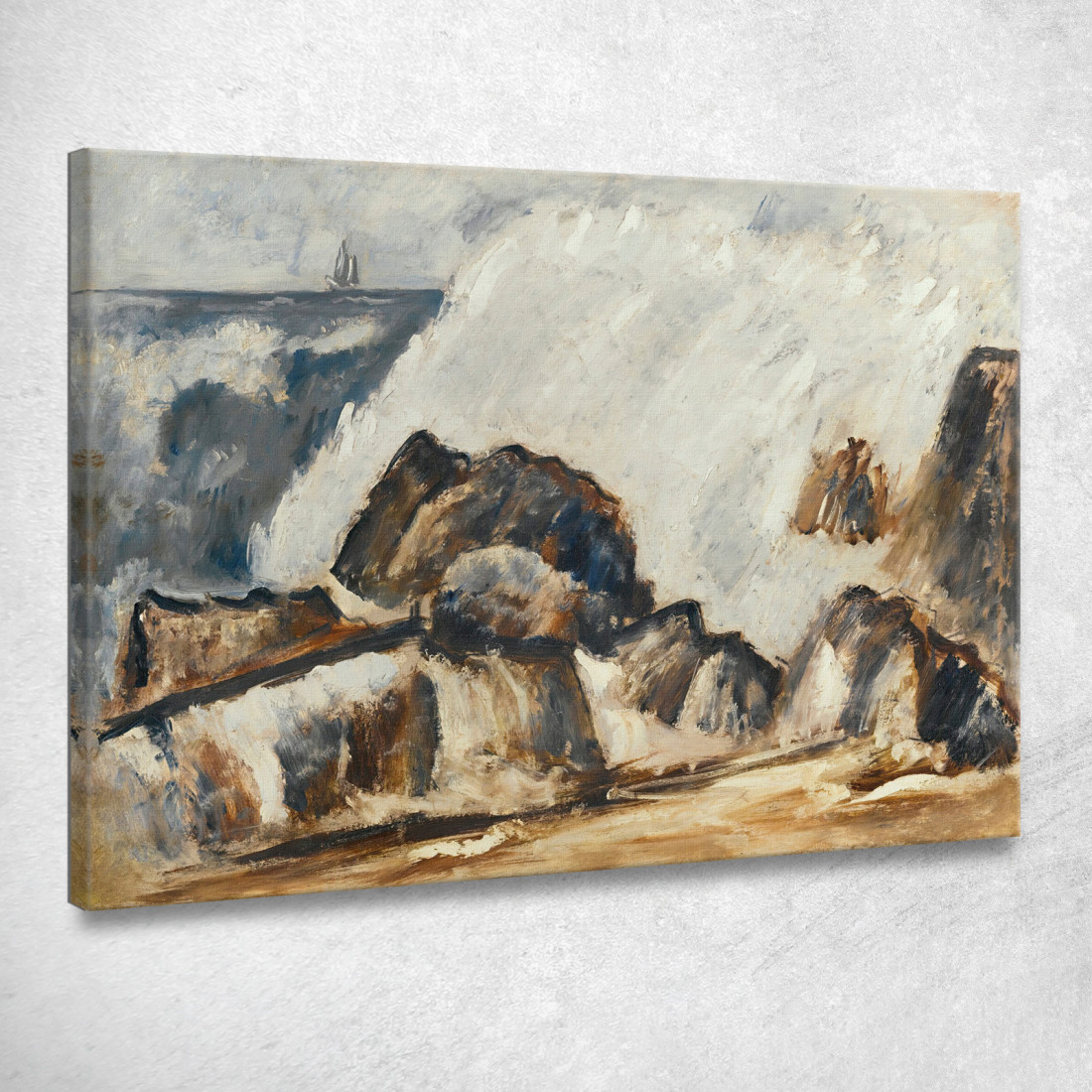 Onda Di Tempesta Marsden Hartley mhr45 quadro stampato su tela Onda Di Tempesta Marsden Hartley mhr45 quadro stampato su tela