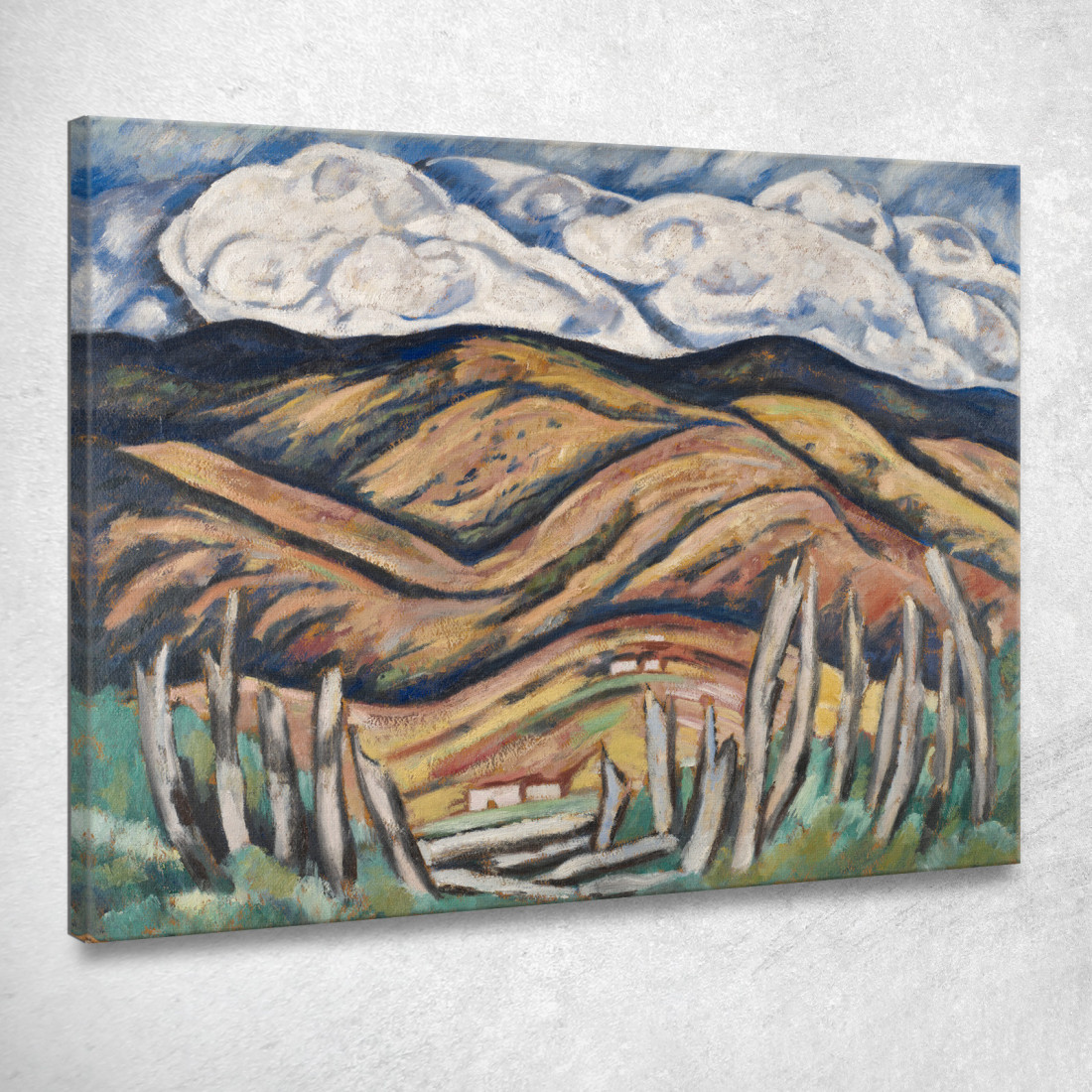 L'Ultimo Del New England Marsden Hartley mhr48 quadro stampato su tela