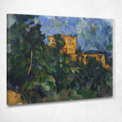 Castello Nero Paul Cézanne pcz16 quadro stampato su tela