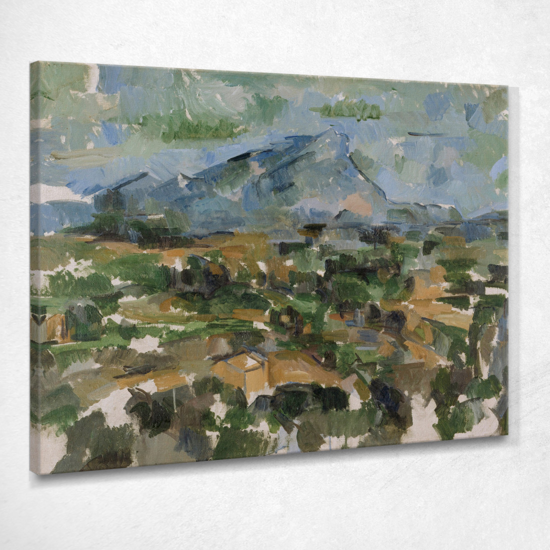 Montagna Di Sainte-Victoire Paul Cézanne pcz38 quadro stampato su tela Montagna Di Sainte-Victoire Paul Cézanne pcz38 quadro stampato su tela
