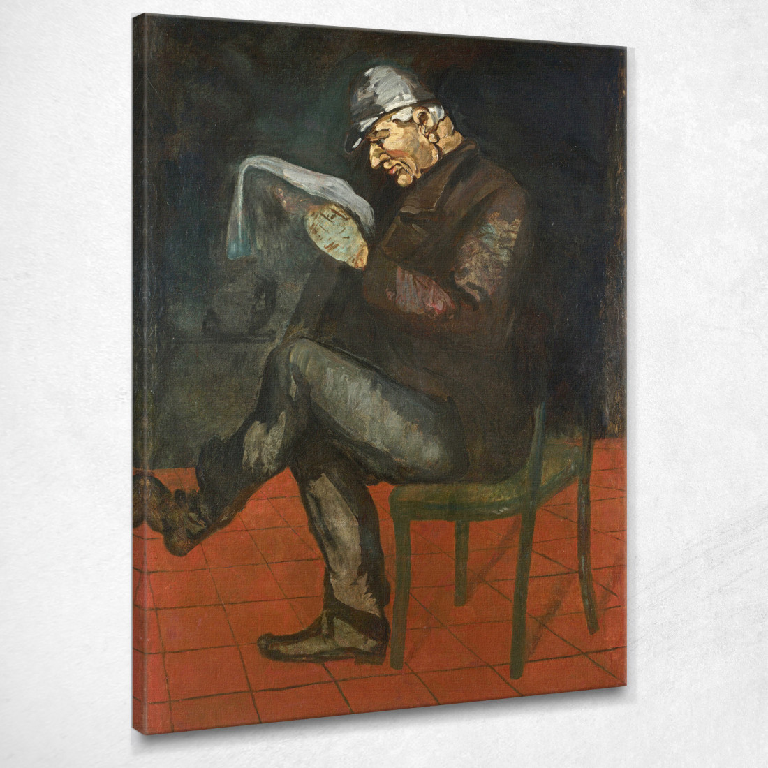 Il Padre Del Pittore Paul Cézanne pcz49 quadro stampato su tela Il Padre Del Pittore Paul Cézanne pcz49 quadro stampato su tela