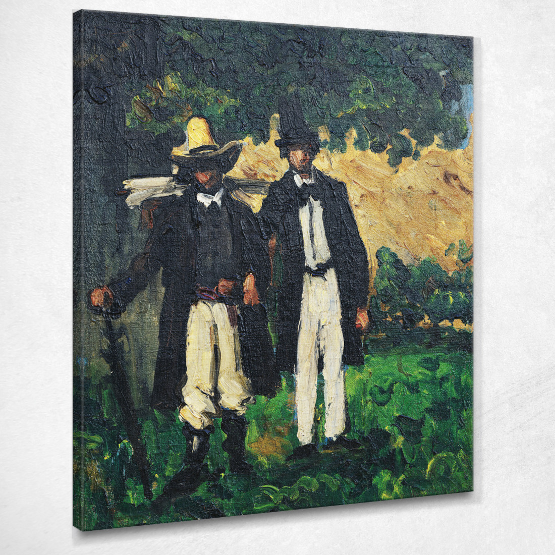 Marion E Valabregue Alla Ricerca Di Un Motivo Per Dipingere Paul Cézanne pcz60 quadro stampato su tela Marion E Valabregue Alla Ricerca Di Un Motivo Per Dipingere Paul Cézanne pcz60 quadro stampato su tela