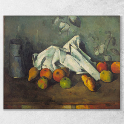 Latte Verde Paul Cézanne pcz61 quadro stampato su tela
