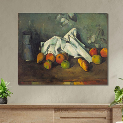 Latte Verde Paul Cézanne pcz61 quadro stampato su tela