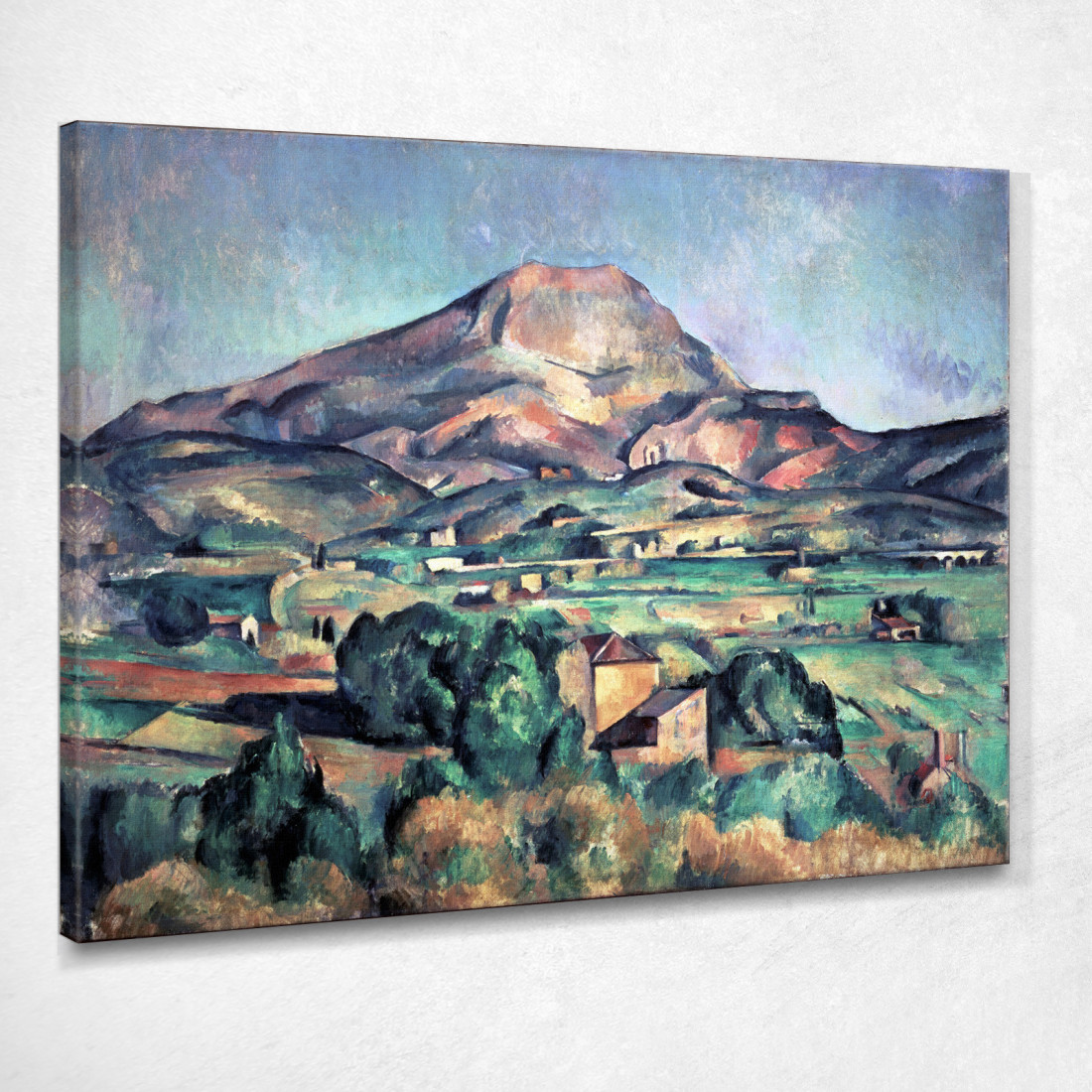 Mont Sainte-Victoire Visto Da Bellevue Paul Cézanne pcz65 quadro stampato su tela Mont Sainte-Victoire Visto Da Bellevue Paul Cézanne pcz65 quadro stampato su tela