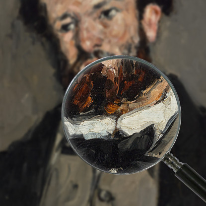Ritratto Di Antonio Valabrègue Paul Cézanne pcz74 quadro stampato su tela