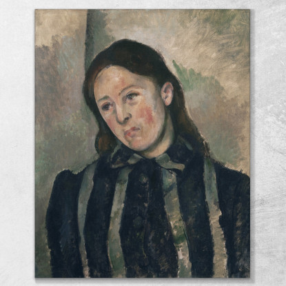 Ritratto Di Madame Paul Cézanne pcz75 quadro stampato su tela