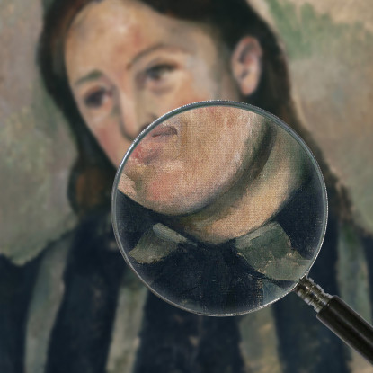 Ritratto Di Madame Paul Cézanne pcz75 quadro stampato su tela