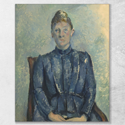 Ritratto Di Madame Paul Cézanne pcz76 quadro stampato su tela