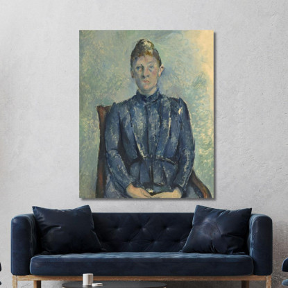 Ritratto Di Madame Paul Cézanne pcz76 quadro stampato su tela