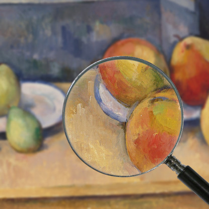 Natura Morta Con Mele E Pere Paul Cézanne pcz90 quadro stampato su tela