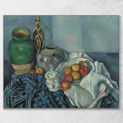Natura Morta Con Mele Paul Cézanne pcz91 quadro stampato su tela