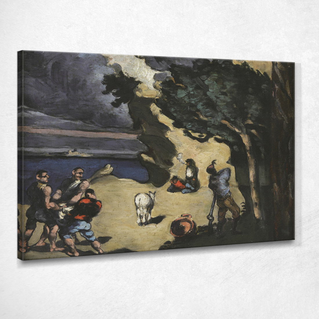 I Ladri E L'Asino Paul Cézanne pcz126 quadro stampato su tela I Ladri E L'Asino Paul Cézanne pcz126 quadro stampato su tela
