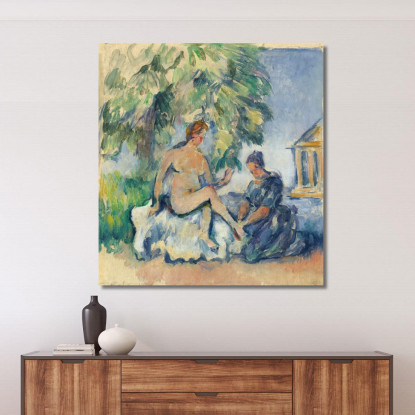 Betsabea Paul Cézanne pcz150 quadro stampato su tela