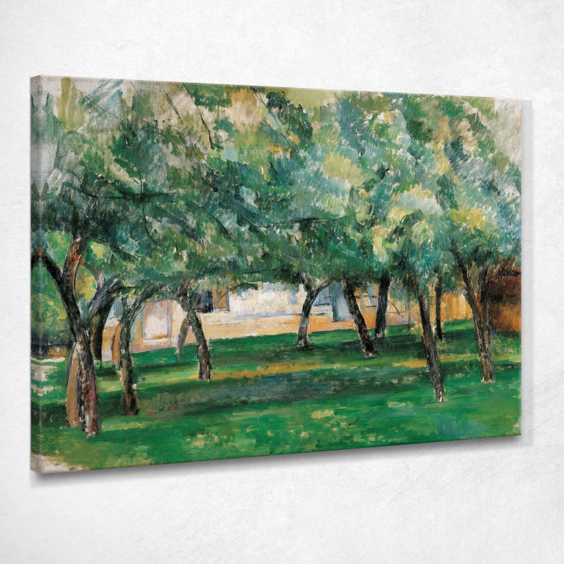 Fattoria In Normandia Paul Cézanne pcz152 quadro stampato su tela Fattoria In Normandia Paul Cézanne pcz152 quadro stampato su tela