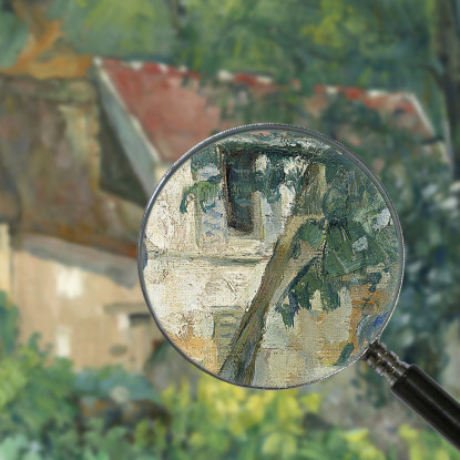 Casa Di Père Lacroix Paul Cézanne pcz159 quadro stampato su tela