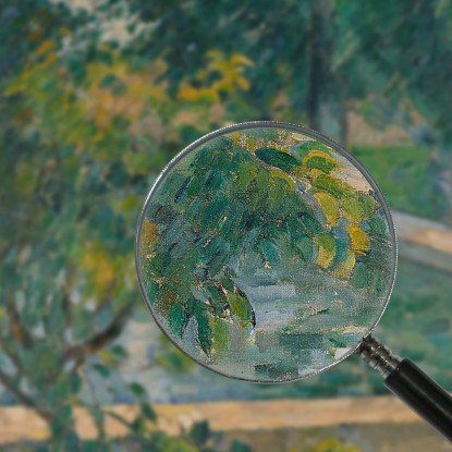 La Piscina Di Jas De Bouffan La Piscina Di Jas De Bouffan Paul Cézanne pcz168 quadro stampato su tela
