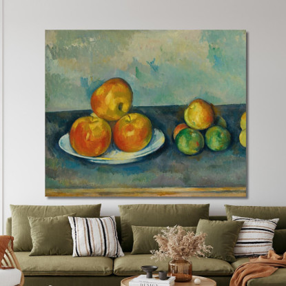 Mele Paul Cézanne pcz172 quadro stampato su tela
