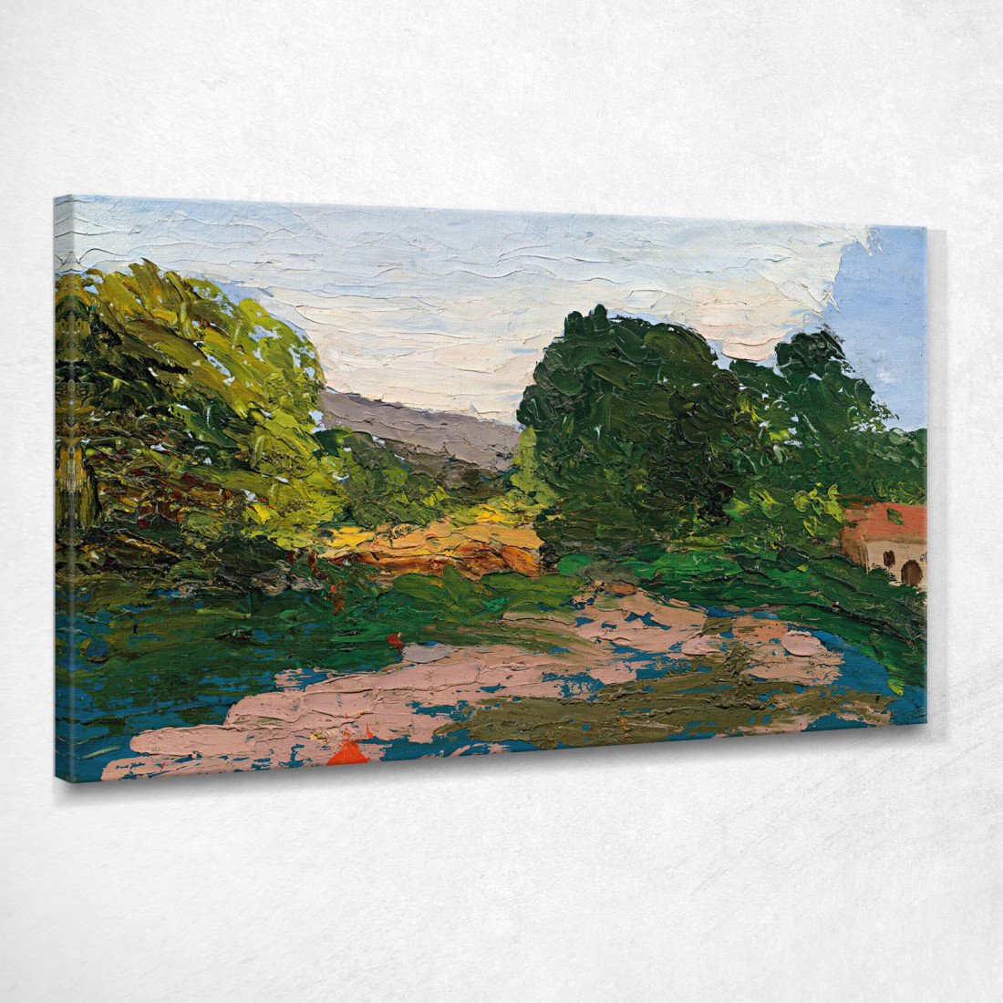 Paesaggio Meridionale Paul Cézanne pcz192 quadro stampato su tela Paesaggio Meridionale Paul Cézanne pcz192 quadro stampato su tela