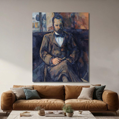 Ritratto Di Ambroise Vollard Paul Cézanne pcz197 quadro stampato su tela