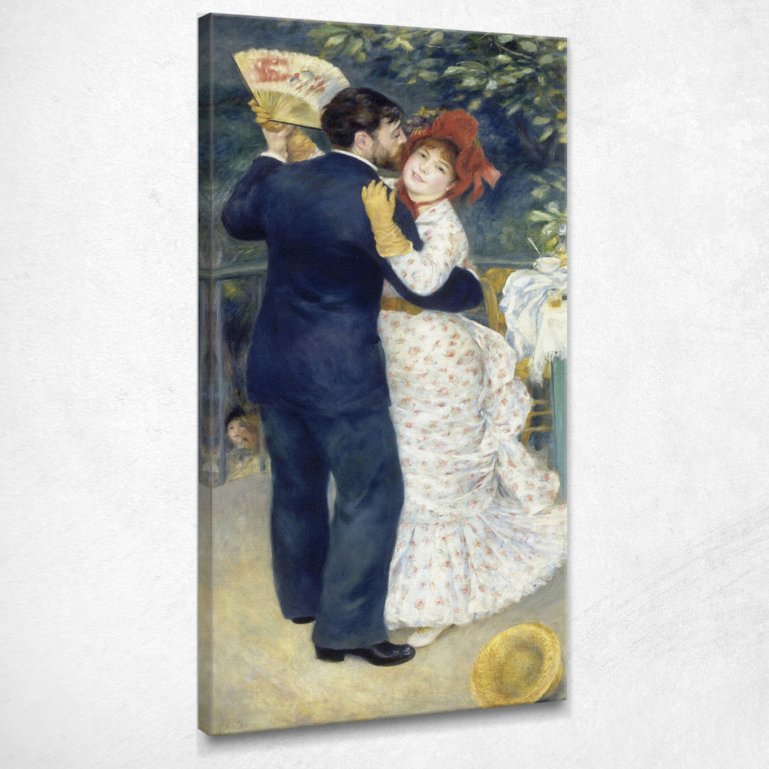 Danza In Campagna Pierre-Auguste Renoir par6 quadro stampato su tela Danza In Campagna Pierre-Auguste Renoir par6 quadro stampato su tela