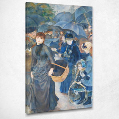 Gli Ombrelli Renoir Pierre-Auguste Renoir par29 quadro stampato su tela